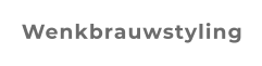 Wenkbrauwstyling