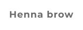 Henna brow