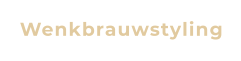 Wenkbrauwstyling