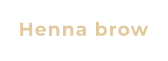 Henna brow