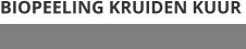 BIOPEELING KRUIDEN KUUR